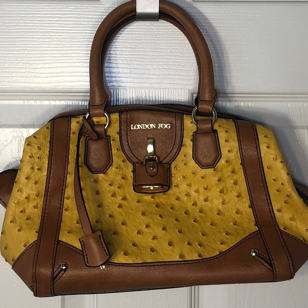 London Fog Lark Mini Leather Satchel